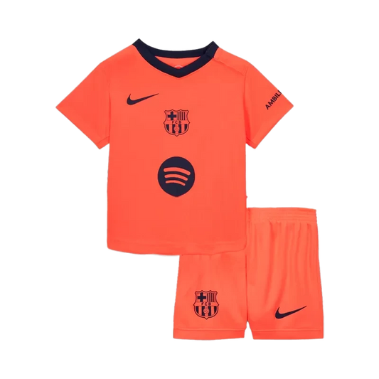 Kid‘s Barcelona Third Away Soccer Jerseys (Jersey+Short) Kit 2025/26 Top Koszulki Pilka Sklep
