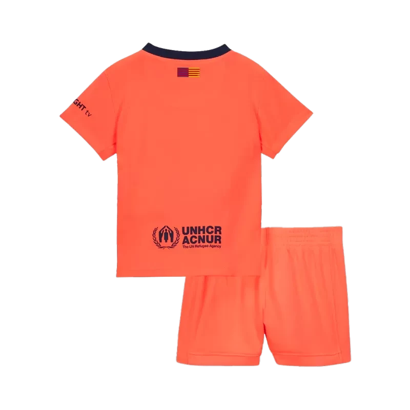 Kid‘s Barcelona Third Away Soccer Jerseys (Jersey+Short) Kit 2025/26 Top Koszulki Pilka Sklep