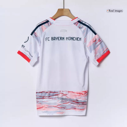 Kid's Bayern Munich Away Soccer Jersey Kit(Jersey+Shorts) 2025/26 Top Koszulki Pilka Sklep