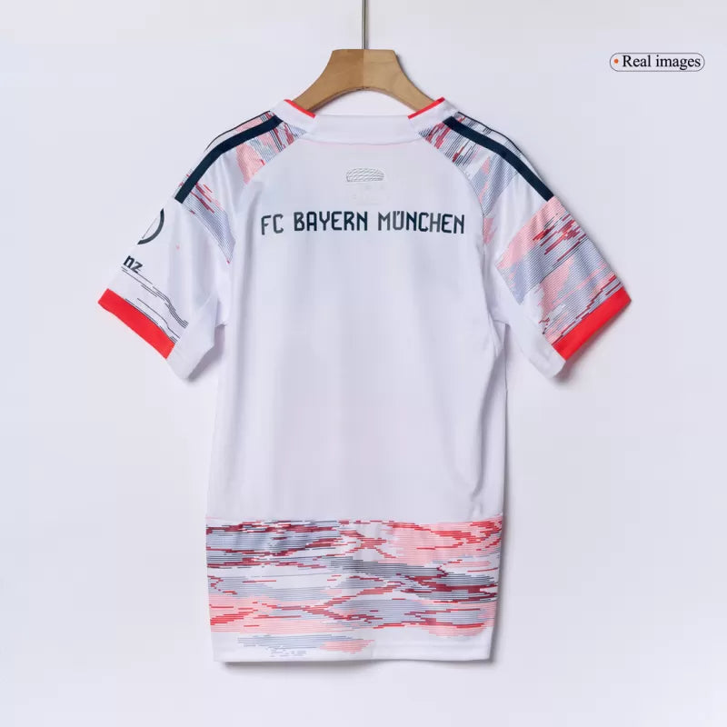 Kid's Bayern Munich Away Soccer Jersey Kit(Jersey+Shorts+Socks) 2025/26 Top Koszulki Pilka Sklep