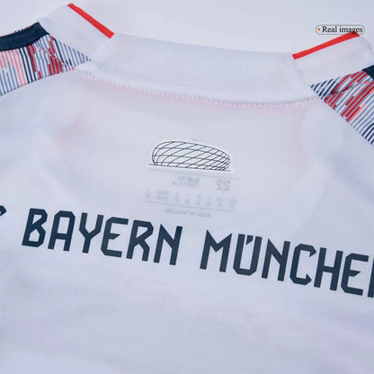 Kid's Bayern Munich Away Soccer Jersey Kit(Jersey+Shorts+Socks) 2025/26 Top Koszulki Pilka Sklep