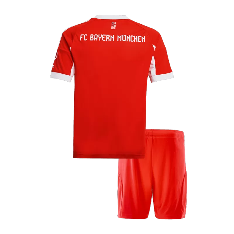 Kid's Bayern Munich Home Soccer Jersey Kit(Jersey+Shorts) 2025/26