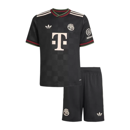 Kid's Bayern Munich Third Away Soccer Jersey Kit(Jersey+Shorts) 2025/26 Top Koszulki Pilka Sklep