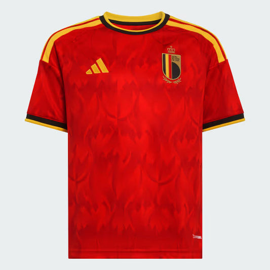Kid's Belgium Home Soccer Jersey 2026 Top Koszulki Pilka Sklep
