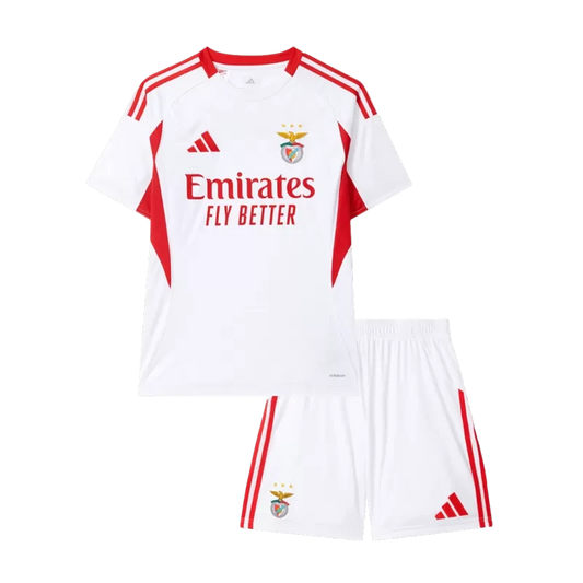 Kid's Benfica Third Away Soccer Jersey Kit(Jersey+Shorts) 2025/26 Top Koszulki Pilka Sklep