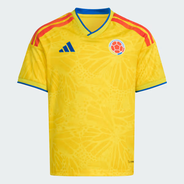 Kid's Colombia Home Soccer Jersey 2026 Top Koszulki Pilka Sklep