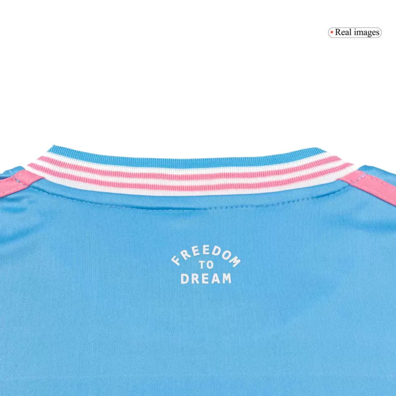 Kid's Inter Miami CF Third Away Soccer Jersey Kit(Jersey+Shorts) 2025 Top Koszulki Pilka Sklep