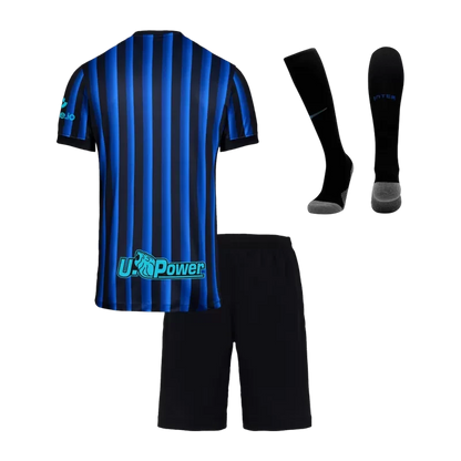 Kid's Inter Milan Home Soccer Jersey Kit(Jersey+Shorts+Socks) 2025/26 Top Koszulki Pilka Sklep