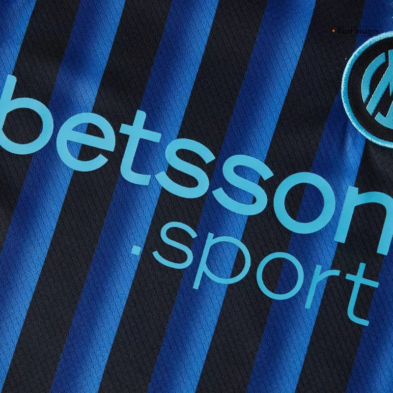 Kid's Inter Milan Home Soccer Jersey Kit(Jersey+Shorts+Socks) 2025/26 Top Koszulki Pilka Sklep