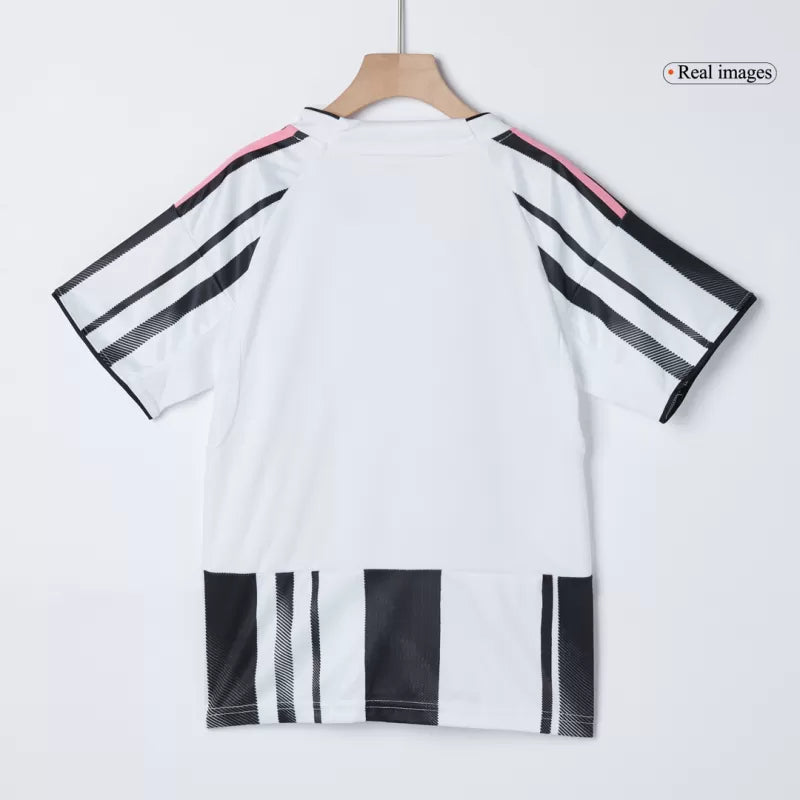 Kid's Juventus Home Soccer Jersey Kit(Jersey+Shorts) 2025/26 Top Koszulki Pilka Sklep