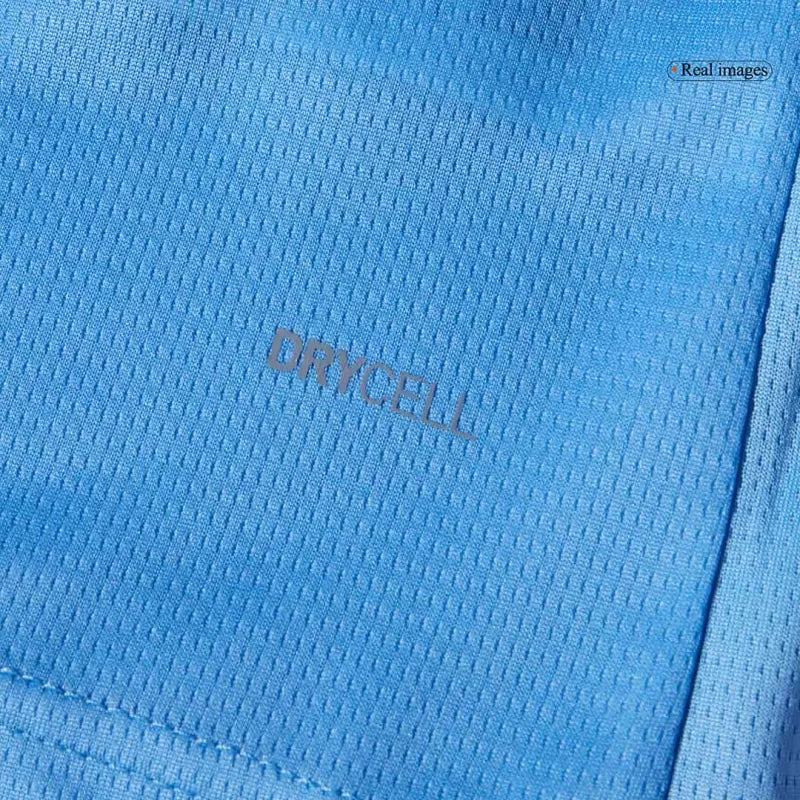 Kid's Manchester City Home Soccer Jersey Kit(Jersey+Shorts) 2025/26 Top Koszulki Pilka Sklep