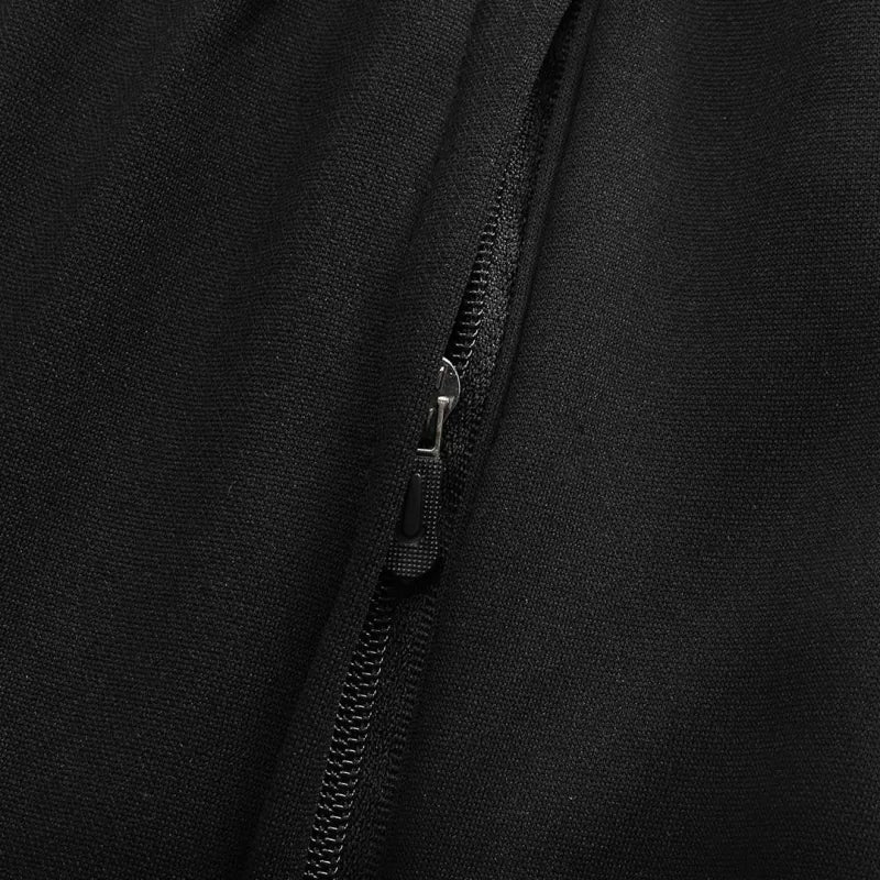 Zestaw Treningowy Dziecięcy Manchester United 1/4 Zip (Kurtka + Spodnie) 2025/26 – Czarny Top Koszulki Pilka Sklep