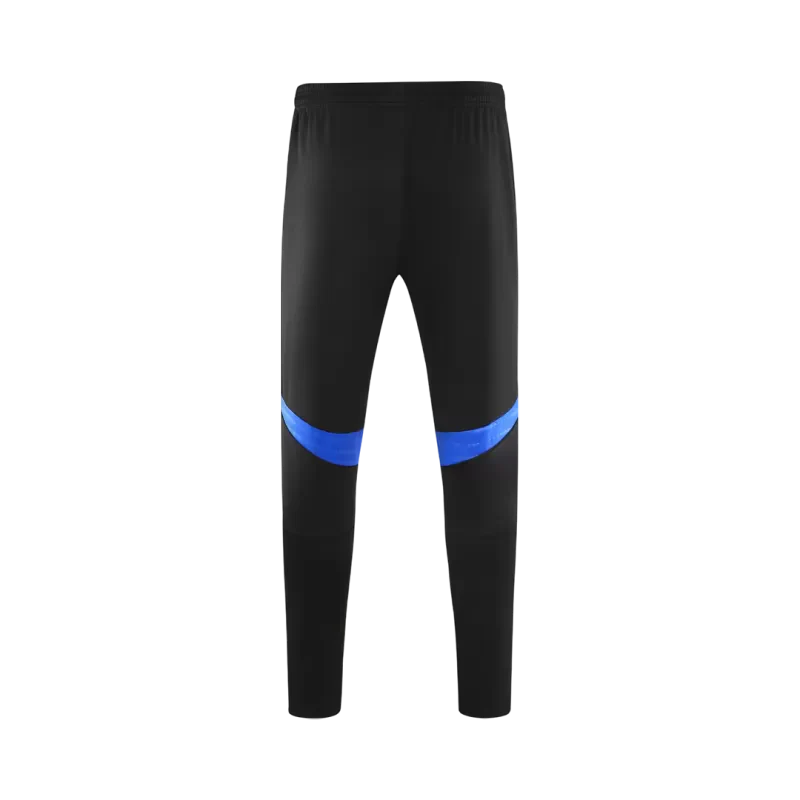 Zestaw Treningowy Dziecięcy Manchester United 1/4 Zip (Kurtka + Spodnie) 2025/26 – Czarny Top Koszulki Pilka Sklep