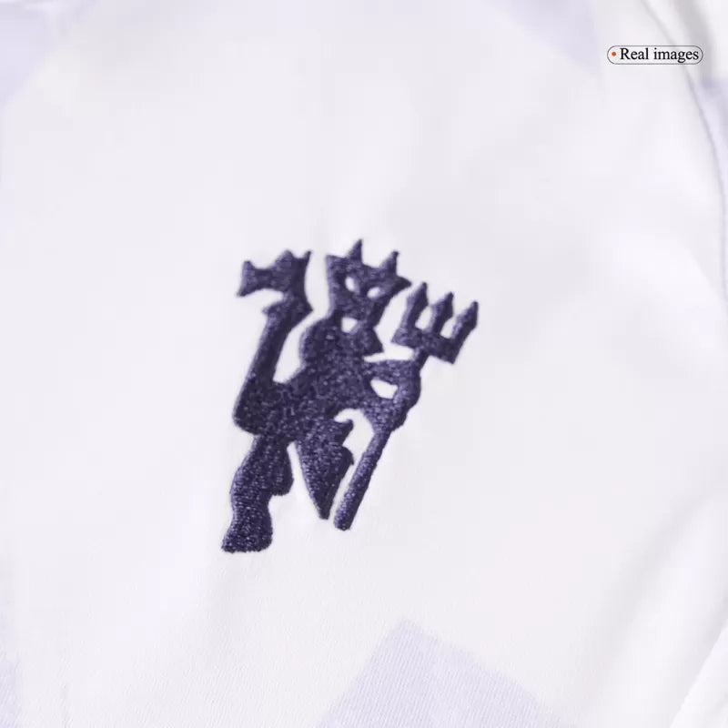 Kid's Manchester United Away Soccer Jersey Kit(Jersey+Shorts) 2025/26 Top Koszulki Pilka Sklep