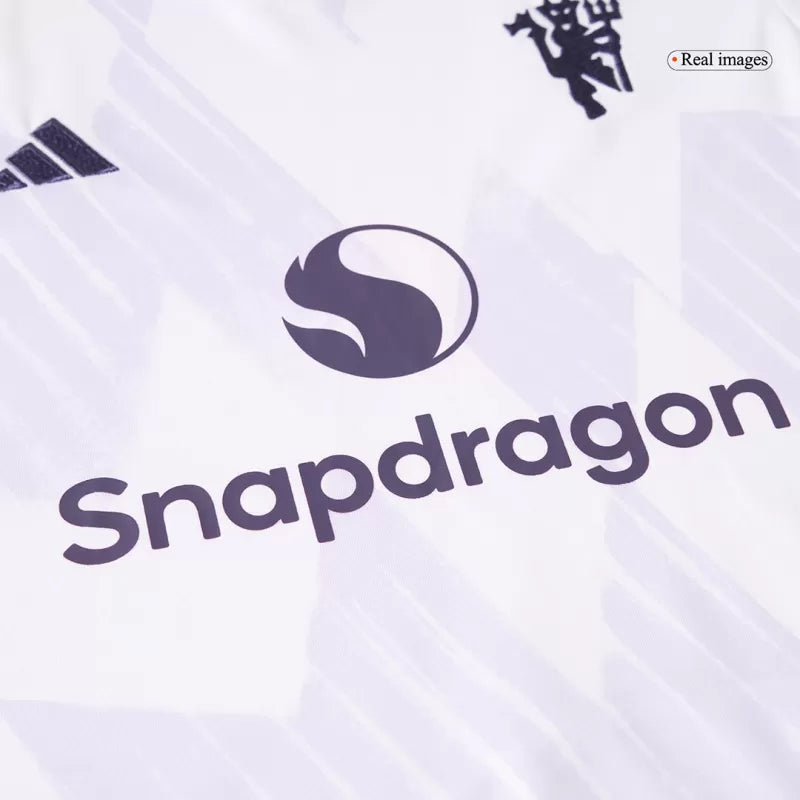 Kid's Manchester United Away Soccer Jersey Kit(Jersey+Shorts) 2025/26 Top Koszulki Pilka Sklep