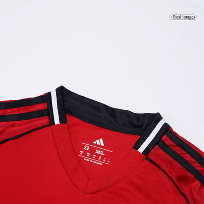 Kid's Manchester United Home Soccer Jersey Kit(Jersey+Shorts+Socks) 2025/26 Top Koszulki Pilka Sklep