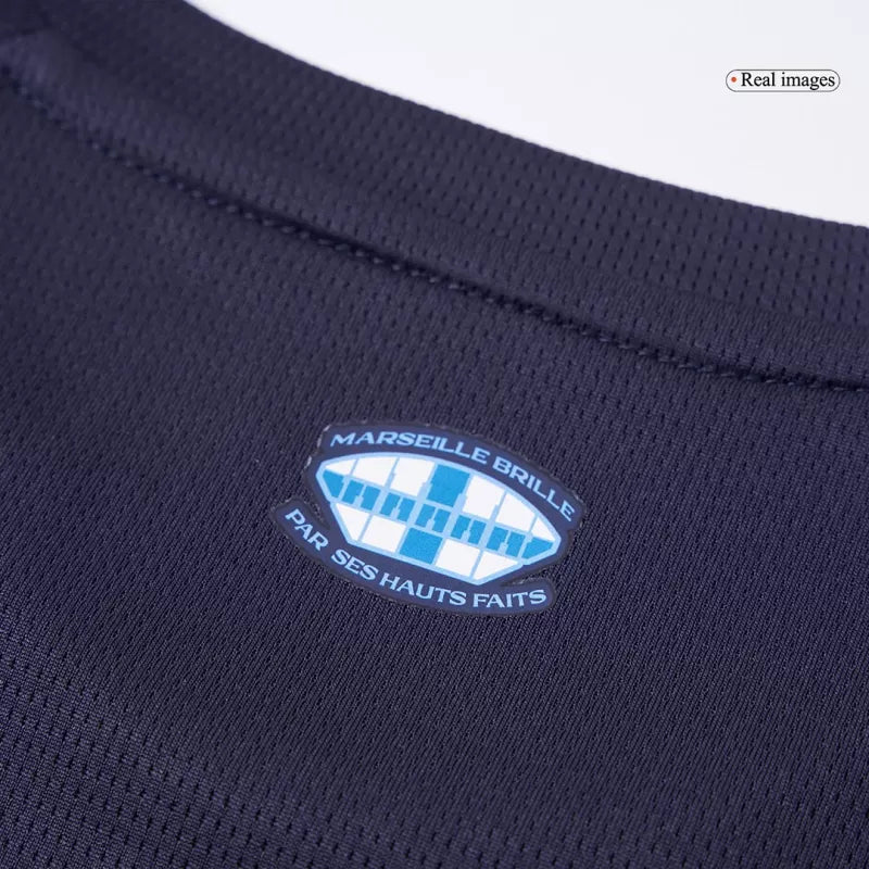 Kid's Marseille Away Soccer Jerseys Kit (Jersey+Shorts) 2025/26 Top Koszulki Pilka Sklep