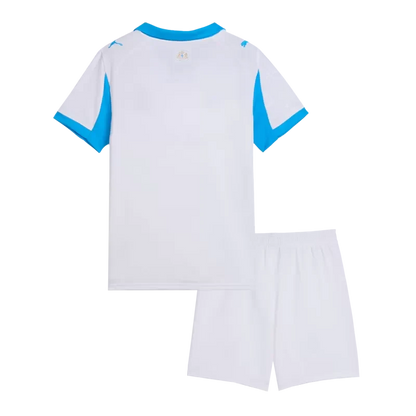 Kid's Marseille Home Soccer Jerseys Kit (Jersey+Shorts) 2025/26 Top Koszulki Pilka Sklep