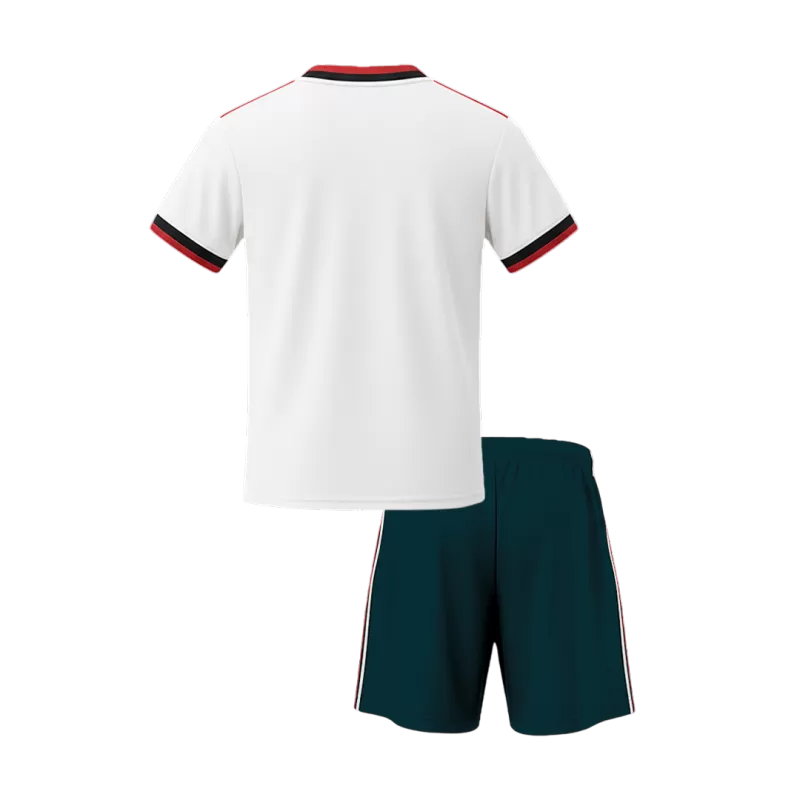 Kid's Mexico Away Jerseys Kit(Jersey+Shorts) 2026 Top Koszulki Pilka Sklep