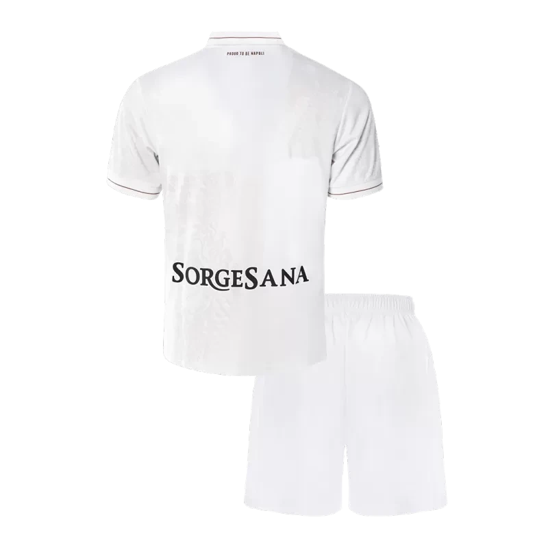 Kid's Napoli Away Soccer Jersey Kit (Jersey+Shorts) 2025/26 Top Koszulki Pilka Sklep
