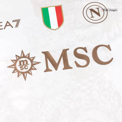 Kid's Napoli Away Soccer Jersey Kit (Jersey+Shorts) 2025/26 Top Koszulki Pilka Sklep