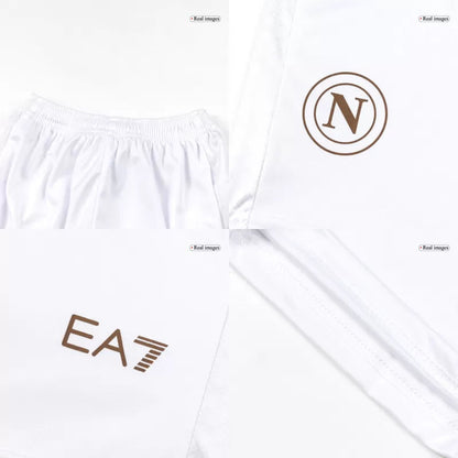 Kid's Napoli Away Soccer Jersey Kit (Jersey+Shorts) 2025/26 Top Koszulki Pilka Sklep