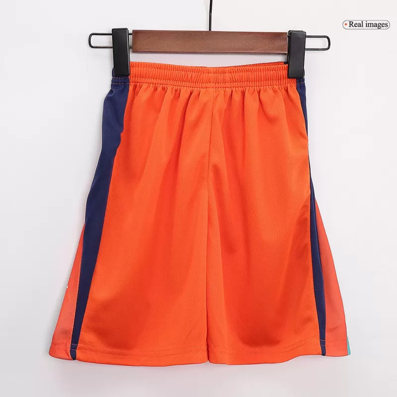 Kid's Netherlands Home Soccer Jersey Kit(Jersey+Shorts) 2024 topsoccerjerseys.com