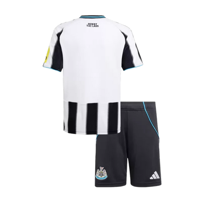 Kid's Newcastle United Home Soccer Jersey Kit(Jersey+Shorts) 2025/26 Top Koszulki Pilka Sklep