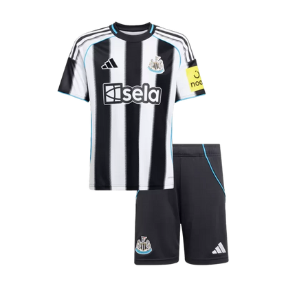 Kid's Newcastle United Home Soccer Jersey Kit(Jersey+Shorts) 2025/26 Top Koszulki Pilka Sklep