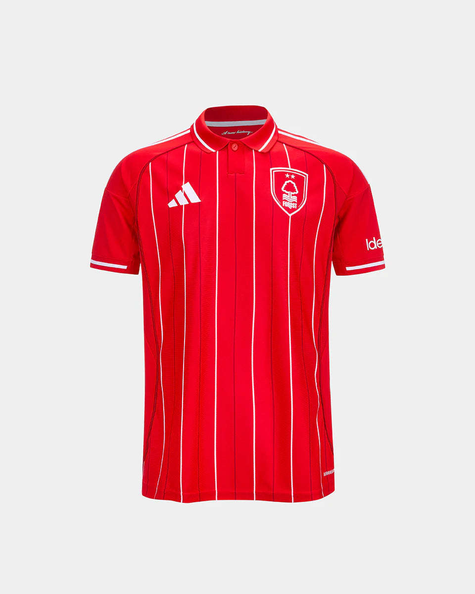 Kid's Nottingham Forest Home Soccer Jersey Kit(Jersey+Shorts) 2025/26 Top Koszulki Pilka Sklep