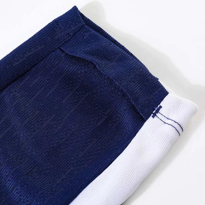 Kid's PSG 1/4 Zip Training Kit (Jacket+Pants) 2025/26 - Navy Top Koszulki Pilka Sklep