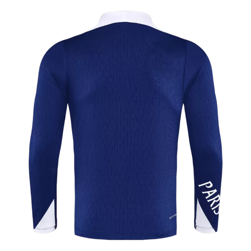 Kid's PSG 1/4 Zip Training Kit (Jacket+Pants) 2025/26 - Navy Top Koszulki Pilka Sklep