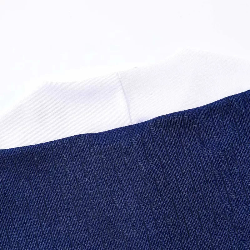 Kid's PSG 1/4 Zip Training Kit (Jacket+Pants) 2025/26 - Navy Top Koszulki Pilka Sklep