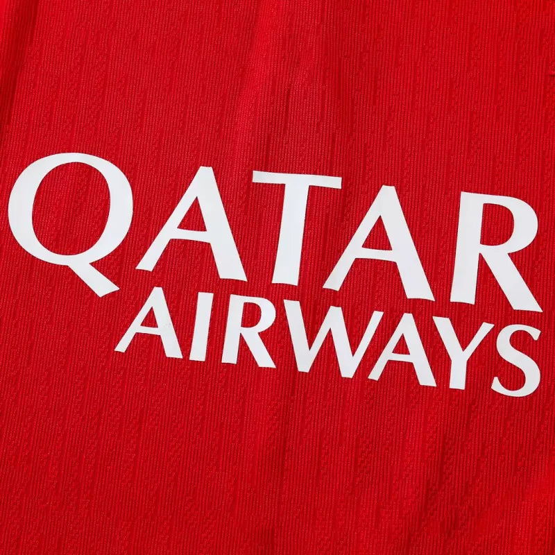 Kid's PSG 1/4 Zip Training Kit (Jacket+Pants) 2025/26 - Red Top Koszulki Pilka Sklep