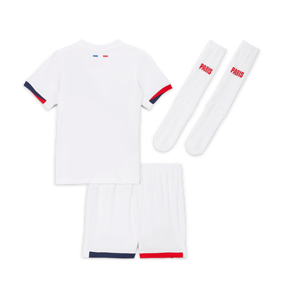 Kid's PSG Away Soccer Jersey Kit(Jersey+Shorts+Socks) 2025/26 Top Koszulki Pilka Sklep