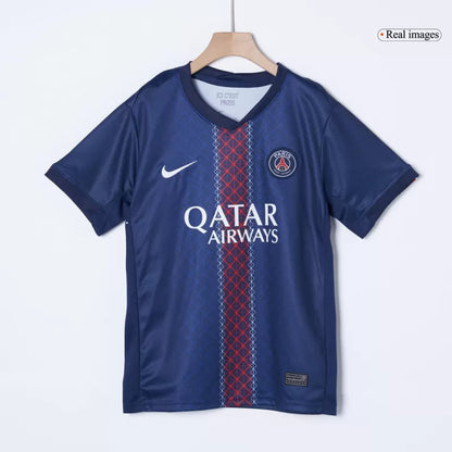 Kid's PSG Home Soccer Jersey Kit(Jersey+Shorts+Socks) 2025/26 Top Koszulki Pilka Sklep