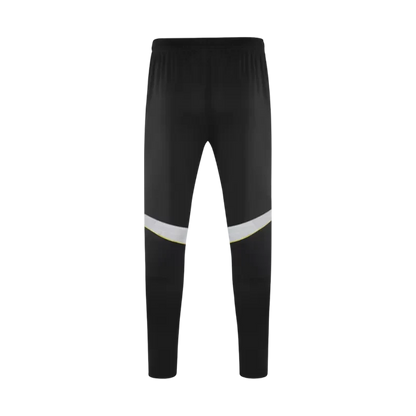 Kid's Real Madrid 1/4 Zip Training Kit (Jacket+Pants) 2025/26 - Black Top Koszulki Pilka Sklep