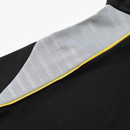 Kid's Real Madrid 1/4 Zip Training Kit (Jacket+Pants) 2025/26 - Black Top Koszulki Pilka Sklep