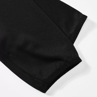 Kid's Real Madrid 1/4 Zip Training Kit (Jacket+Pants) 2025/26 - Black Top Koszulki Pilka Sklep