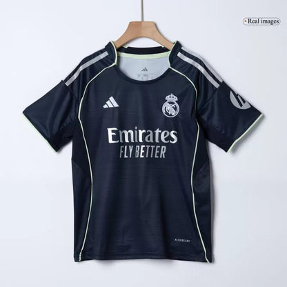 Kid's Real Madrid Away Soccer Jersey Kit(Jersey+Shorts) 2025/26 Top Koszulki Pilka Sklep