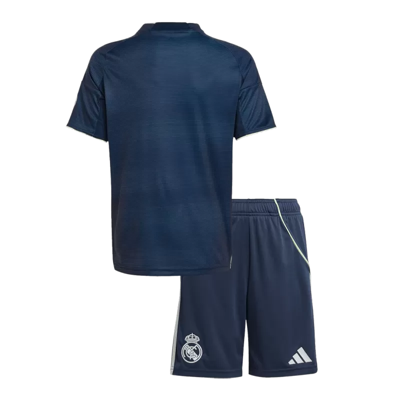 Kid's Real Madrid Away Soccer Jersey Kit(Jersey+Shorts) 2025/26 Top Koszulki Pilka Sklep