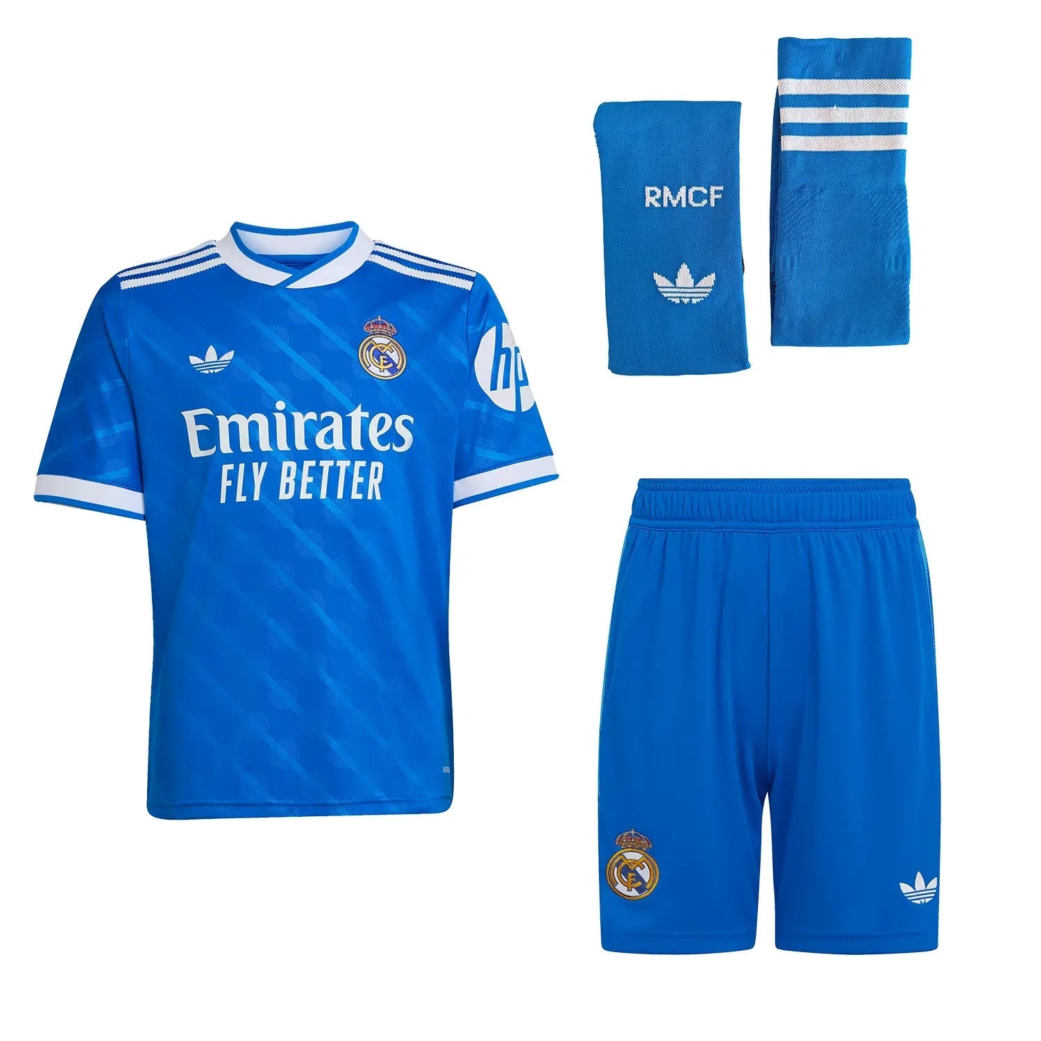 Kid's Real Madrid Third Away Soccer Jersey Kit(Jersey+Shorts+Socks) 2025/26 Top Koszulki Pilka Sklep