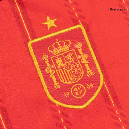 Kid's Spain Home Soccer Jersey Kit(Jersey+Shorts) 2026 Top Koszulki Pilka Sklep