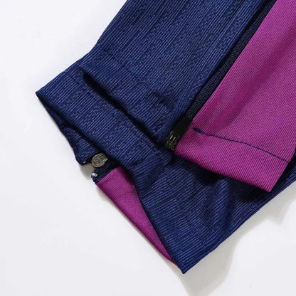 Kids Barcelona 1/4 Zip Training Kit (Jacket + Pants) 2025/26 - Navy Top Koszulki Pilka Sklep