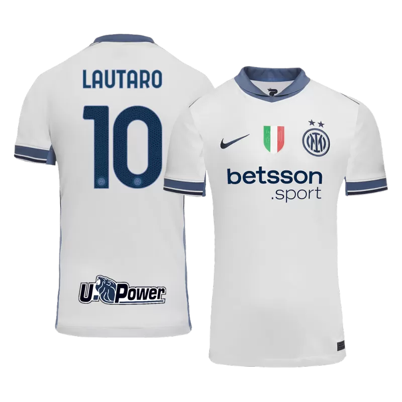 LAUTARO #10 Inter Milan Koszulka Wyjazdowa 2024/25 Top Koszulki Pilka Sklep