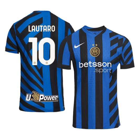 LAUTARO #10 Inter Milan Koszulka Domowa 2024/25 Top Koszulki Pilka Sklep