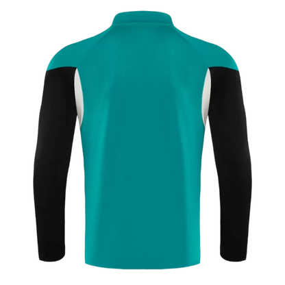 Liverpool 1/4 Zip Training Jacket Kit (Jacket+Pants) 2025/26 - Green Top Koszulki Pilka Sklep
