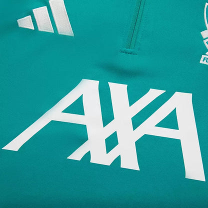 Liverpool 1/4 Zip Training Jacket Kit (Jacket+Pants) 2025/26 - Green Top Koszulki Pilka Sklep