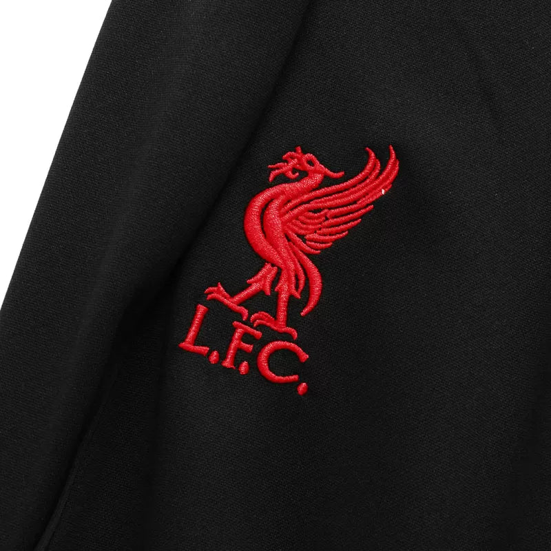 Liverpool 1/4 Zip Training Jacket Kit (Jacket+Pants) 2025/26 - White Top Koszulki Pilka Sklep