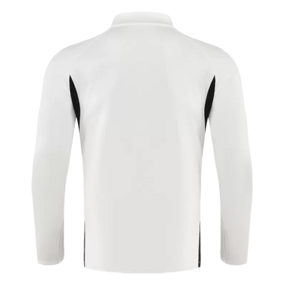 Liverpool 1/4 Zip Training Jacket Kit (Jacket+Pants) 2025/26 - White Top Koszulki Pilka Sklep